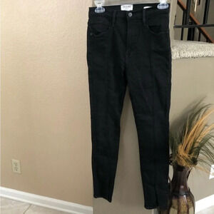 Frame Split Front Ali High Rise Skinny Jeans Size 27